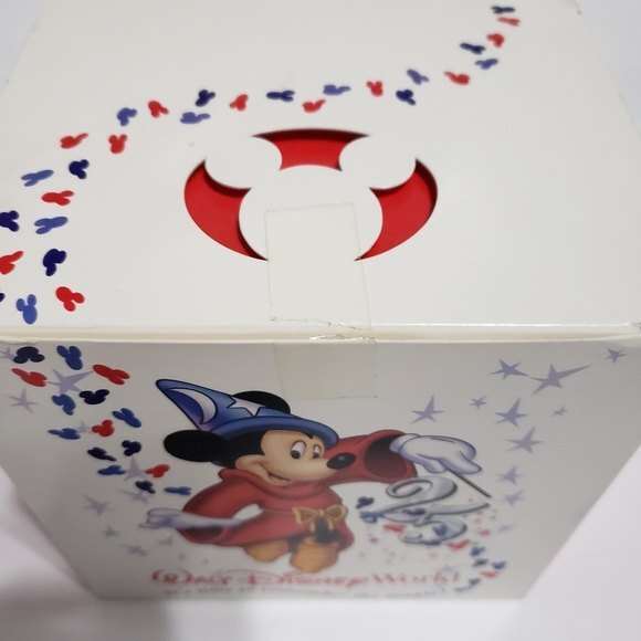 Walt Disney World Lot of 5 Collectible Gift Boxes 25th Anniversary Logo Mickey - Picture 4 of 8